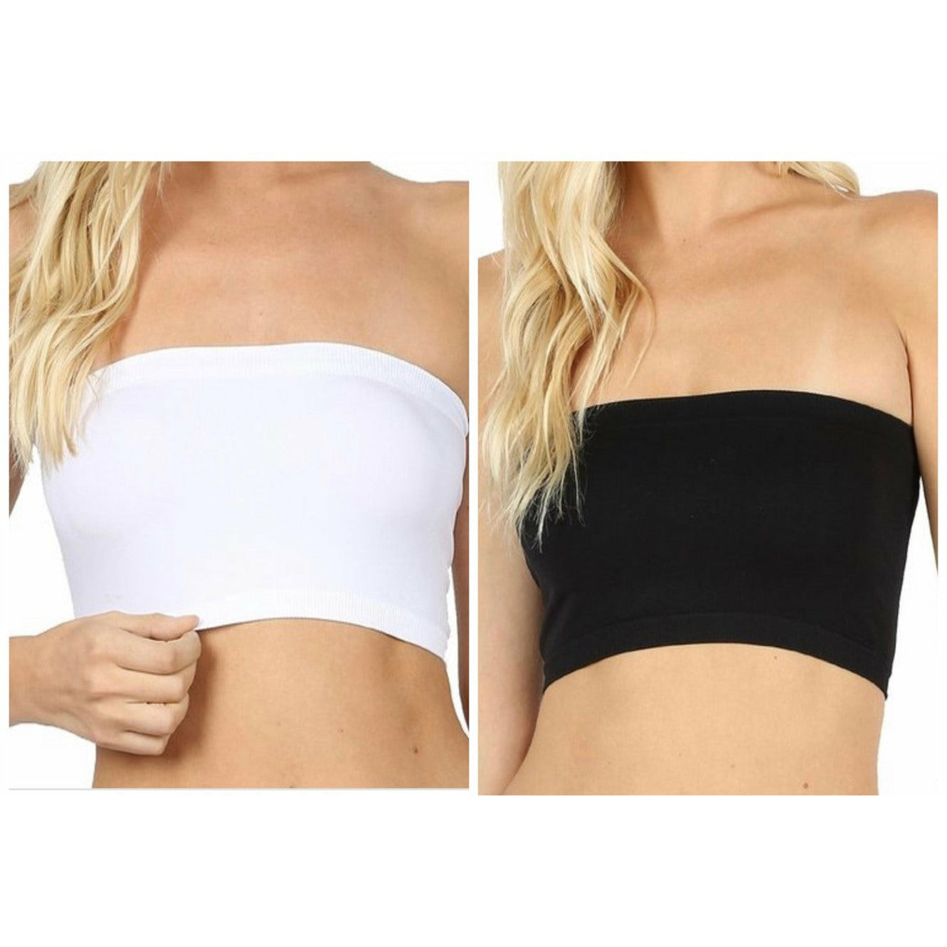 Seamless Solid Bandeau