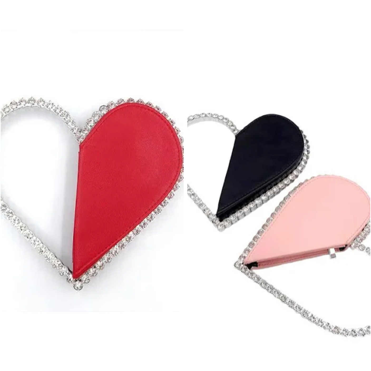 Heart shape stone handle