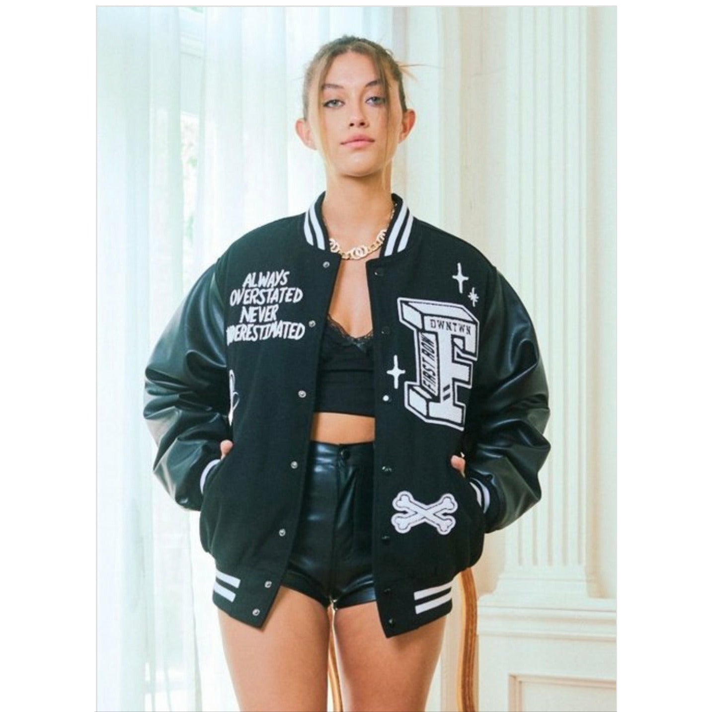 Swag Varsity Jacket – HOUSE OF HACE BOUTIQUE
